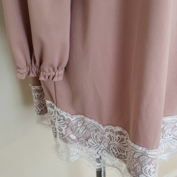 ASOS Off the shoulder blush tunic - Picture 7 of 16